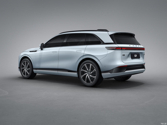 Auto elettrica ad alta velocità Xpeng G9 5 porte 5 posti a sinistra volante SUV grande spazio 650Km