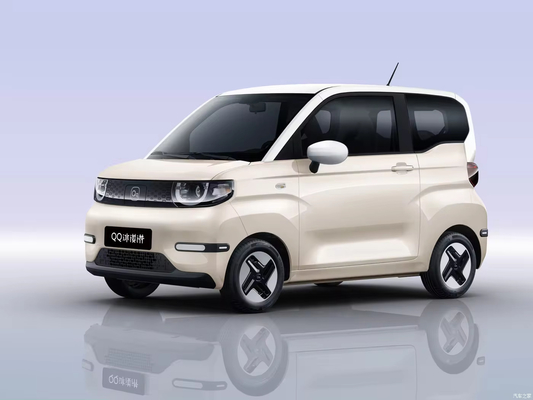 Chery QQ Ice Cream 2024 3 porte 4 posti Mini auto elettrica per SUV struttura del corpo